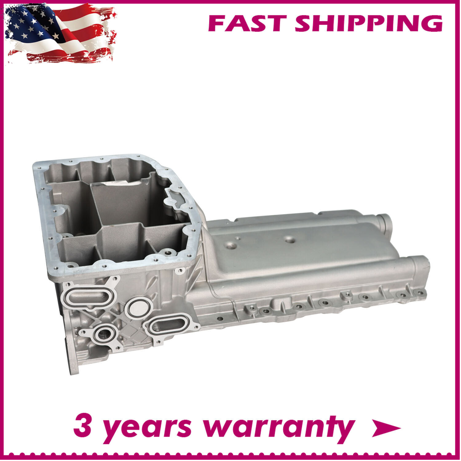 For Ford F-250 F-350 6.7L Powerstroke Turbo Diesel Upper Aluminum Engine Oil Pan