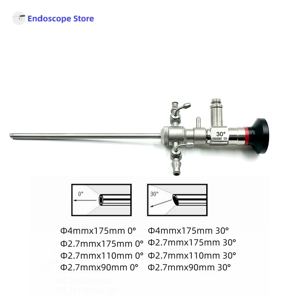 Arthroscope Endoscope and Sheath Obturator Trocar Elbow Knee Examination Surgery