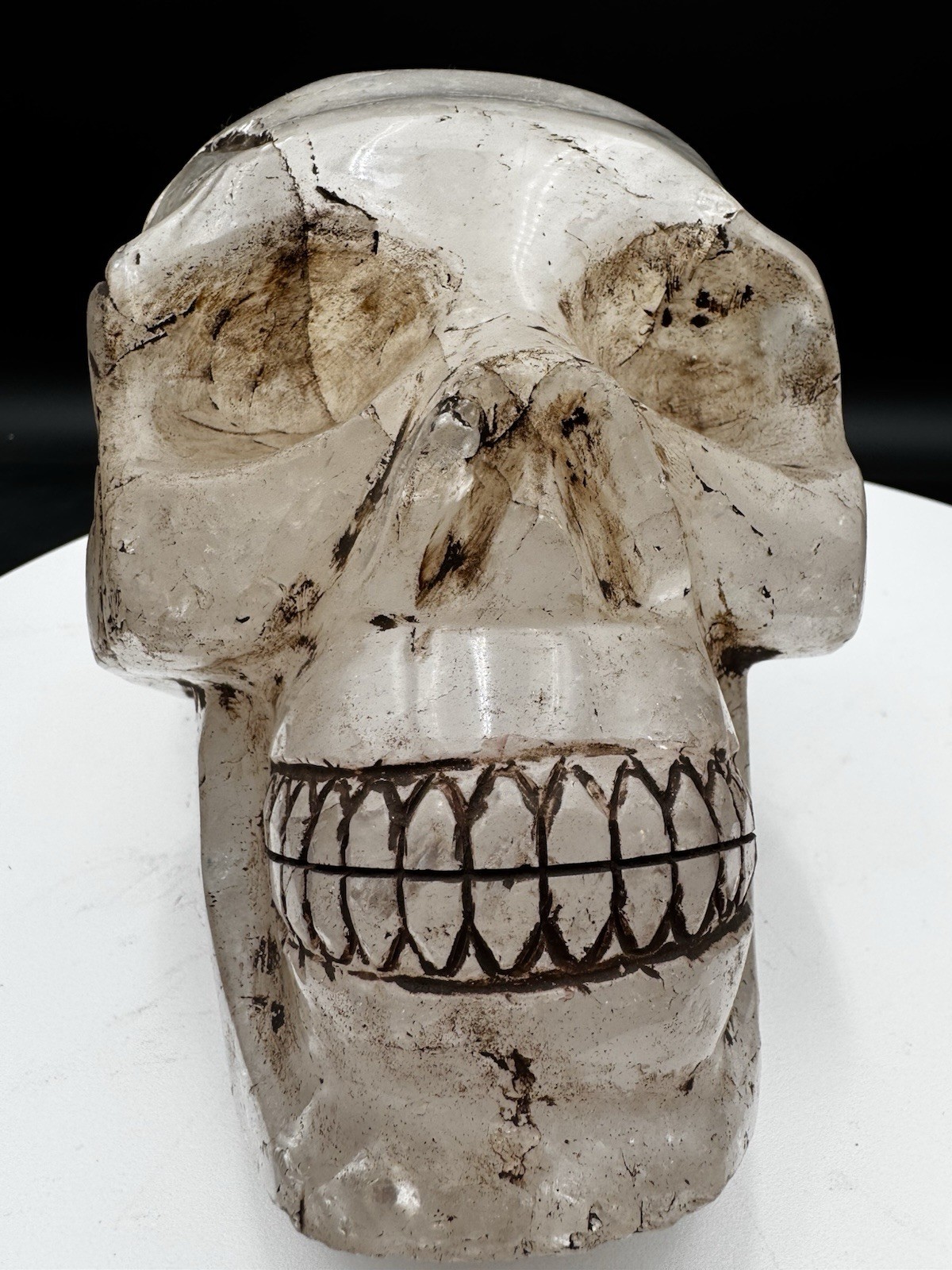 Quartz Crystal Skull Tula Mexico Anunakki Ancient Alien Ojuelos