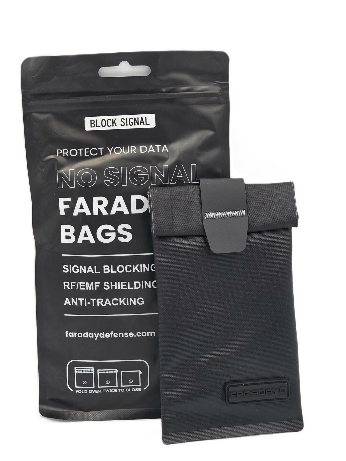 Faraday Jacket Anti-Theft Key Fob/Credit Card RF/EMF Shield/Signal Block Dry Bag