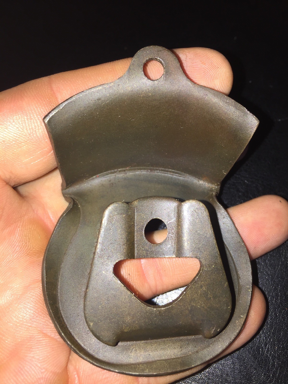 Chevrolet Solid Metal Bottle Opener CHEVY COLLECTOR GIFT Beer Soda HOTROD Patina