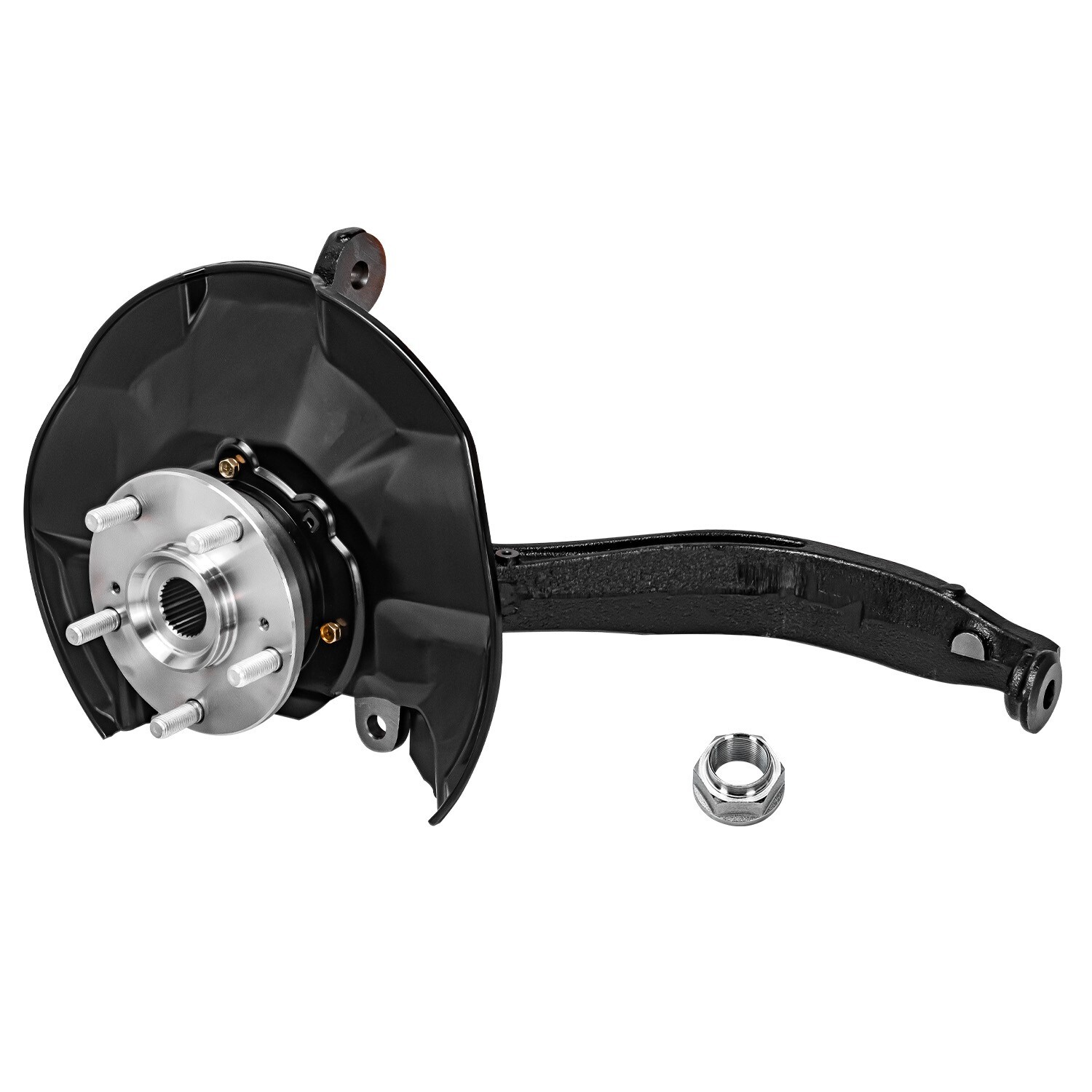 Front Right Steering Knuckle + Wheel Hub Bearing for 2009- 2012 Honda Accord TSX