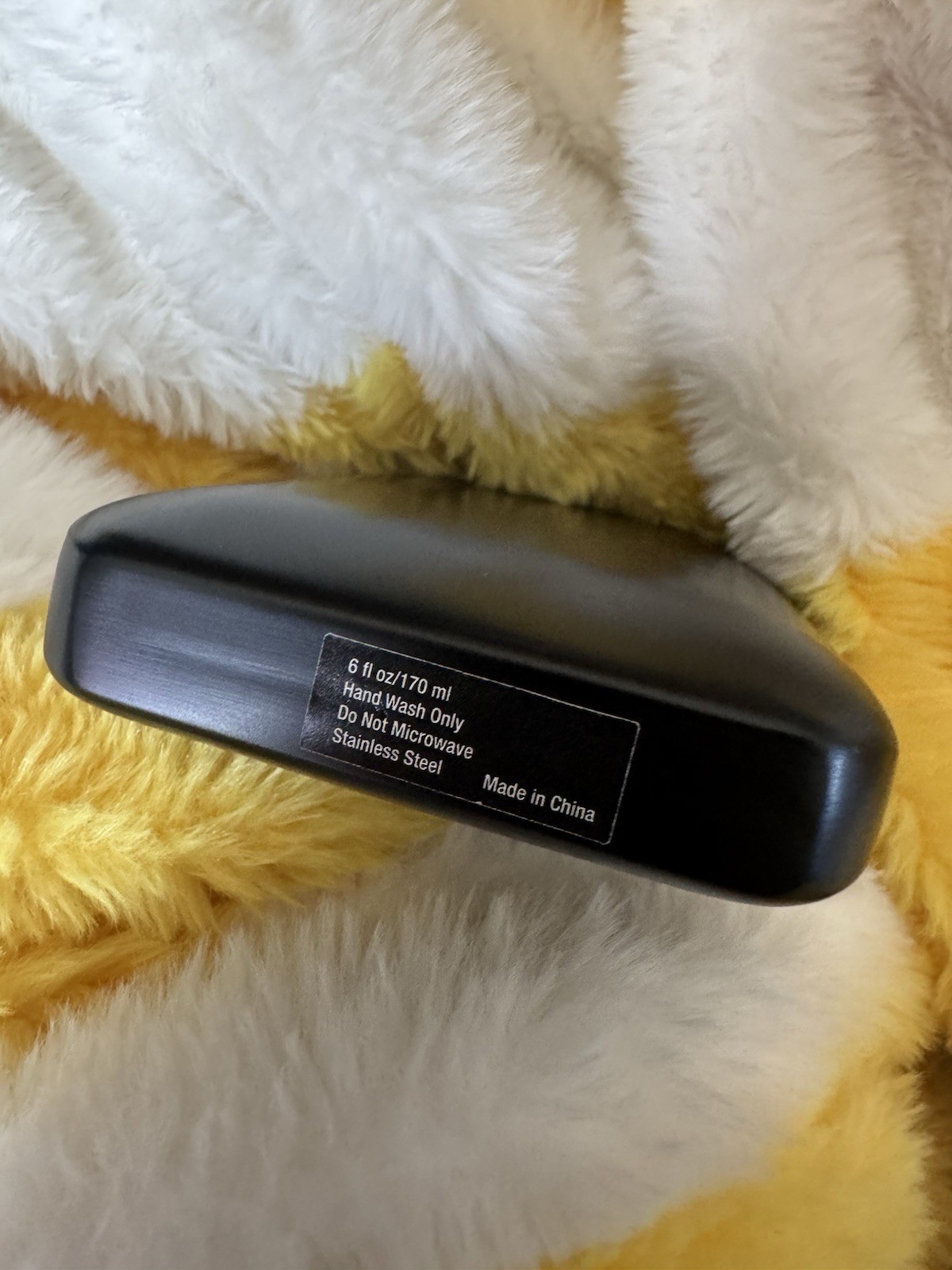 Walker-Clay 6 oz Luxe Black FLASK Signature Collection 170 ML Origaudio New-Box