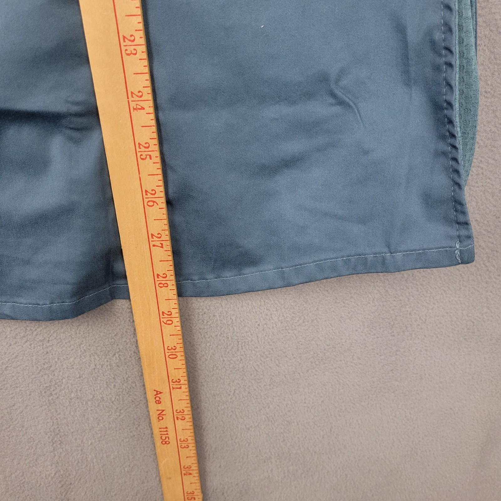 Chef Works Varkala Chef Coat Unisex Large Teal Innovasian Off Set Zipper Front