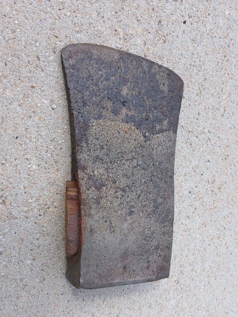 Vintage Antique Single Sided Axe Ax Head 6" 2.25lbs One bit side chop hammer
