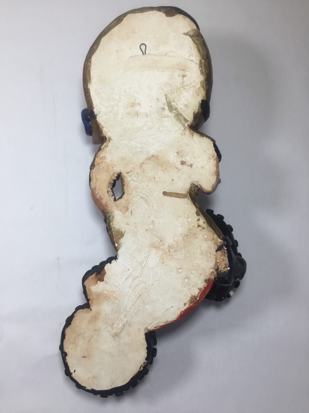 Apsit Bros California Motorcycle Motocross Chalkware Sculpture 70’s 15 Inches