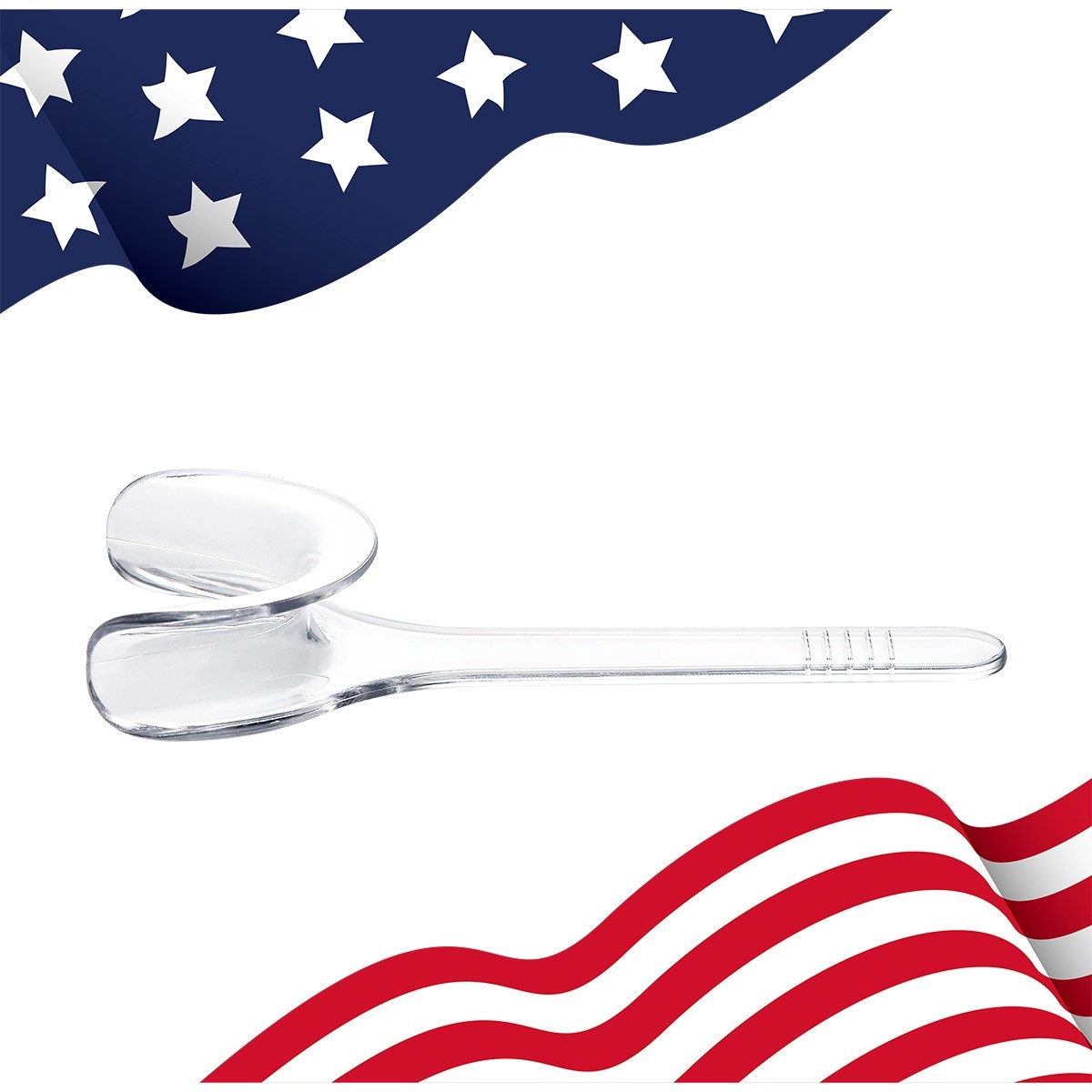 10Pcs Dental Transparent Mouth Opener Lip Cheek Retractor Mouth Spreader