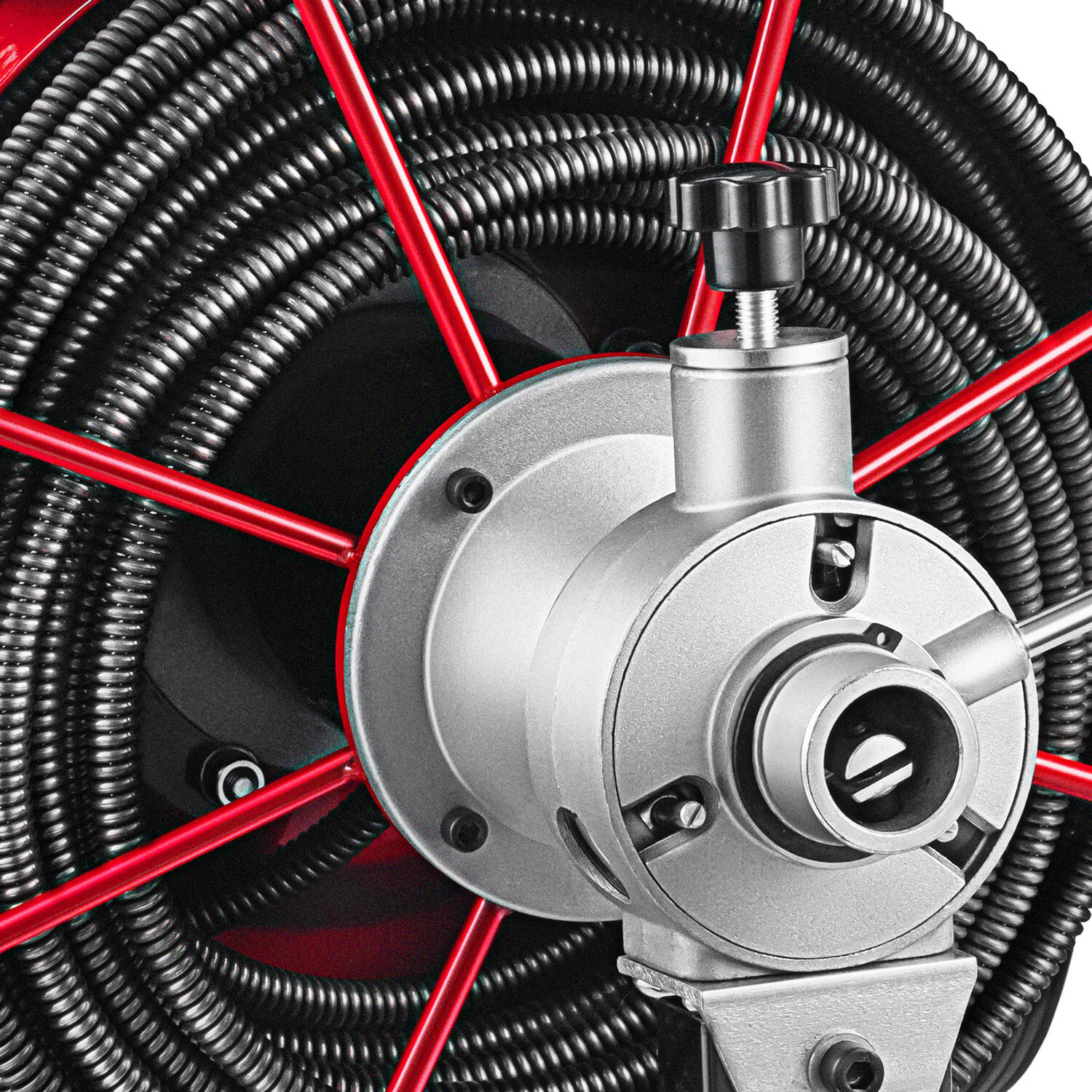 Auto Feed Drain Auger Cleaner Electric 100' x 1/2" Sewer Snake Cleaning Machine