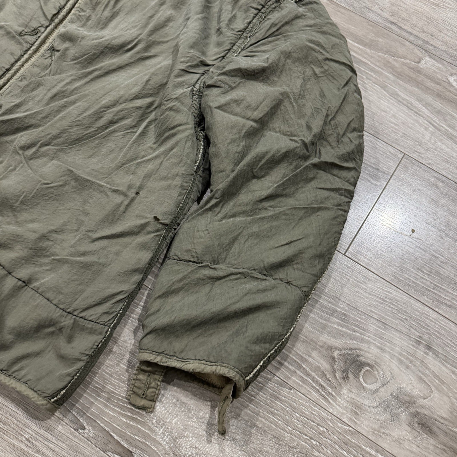 M-1951 Fishtail Parka Jacket Liner US Army Military Korean War Large Read Vtg