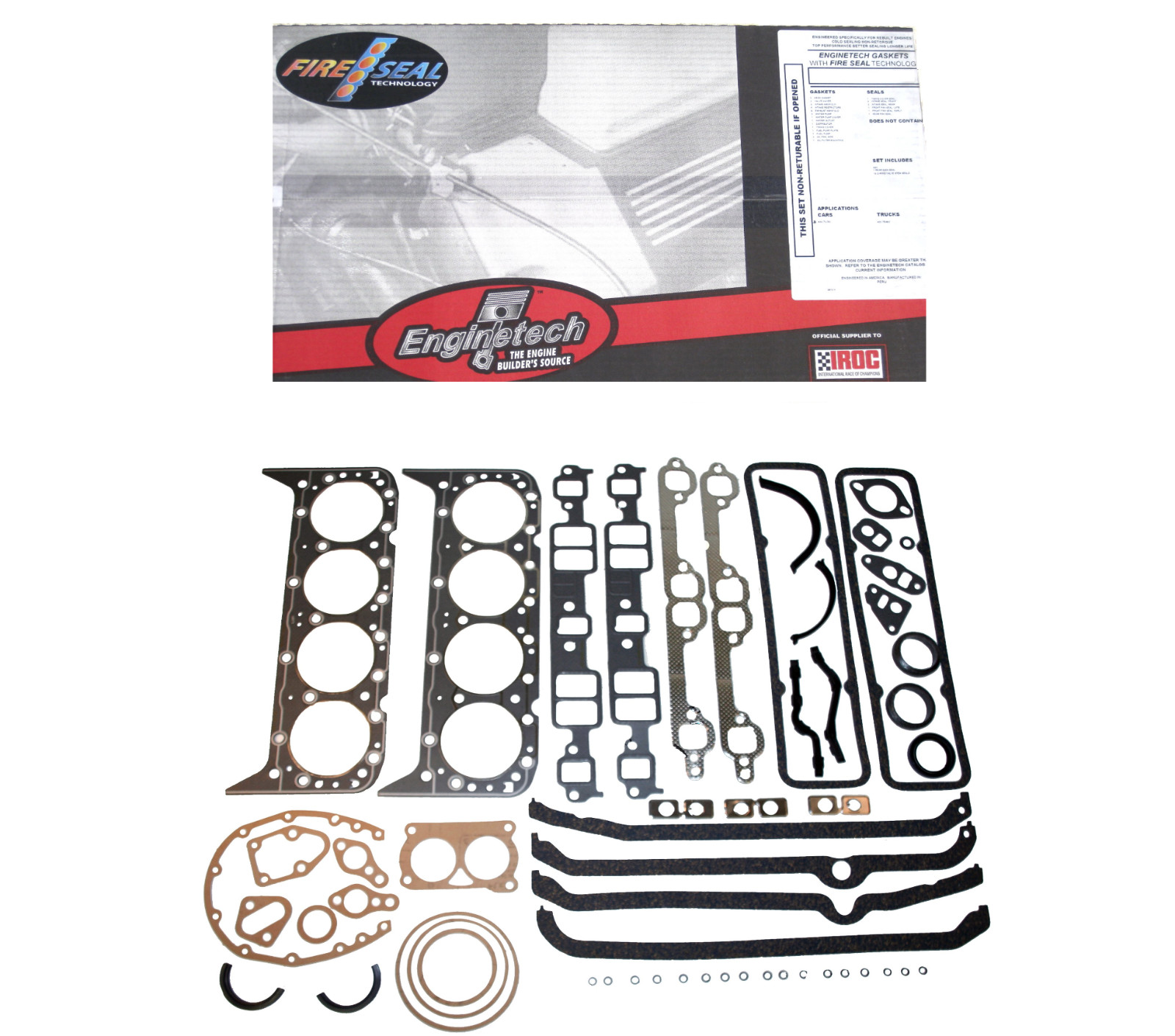 Full Engine Rebuild Overhaul Gasket set for 1975-1985 Chevrolet GMC 305 5.0L