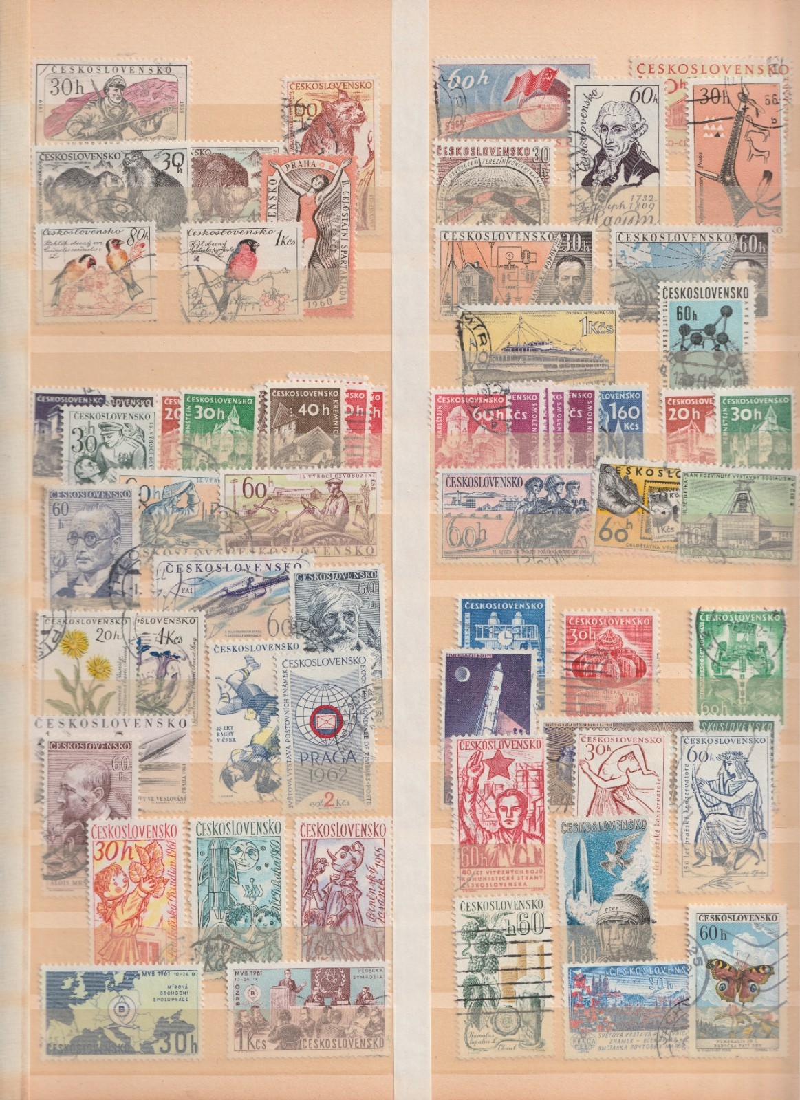 Old Czechoslovakia Stamps Mint/used Real scan.Read the description.