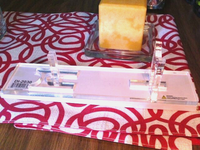 SPECIAL Knife Desk Top Display Stand Clear Acrylic Fixed Blade Knives 6" to 14"