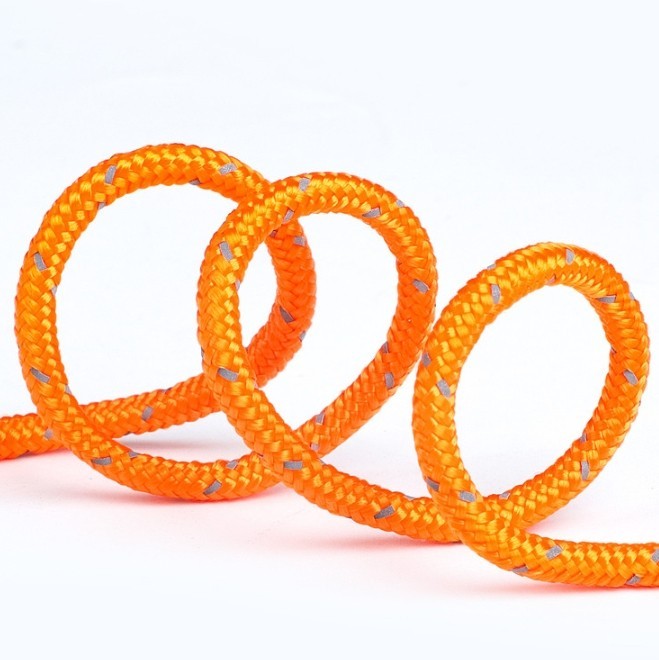 6Pcs Reflective Camping Tent Rope Tie down Fastener Fixed Buckle Pulley Tensione