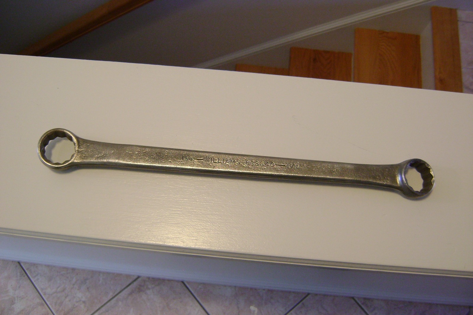 WILLIAMS WRENCH DOUBLE BOX OFFSET 15 ICHES 1-1/8/1-1/16# 836640