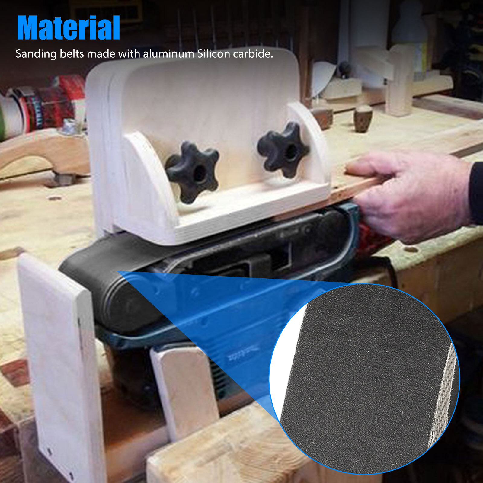 15Pcs 1x30inch Sanding Belt 600 800 1000 Grit Polishing Sander Belts Sandpaper