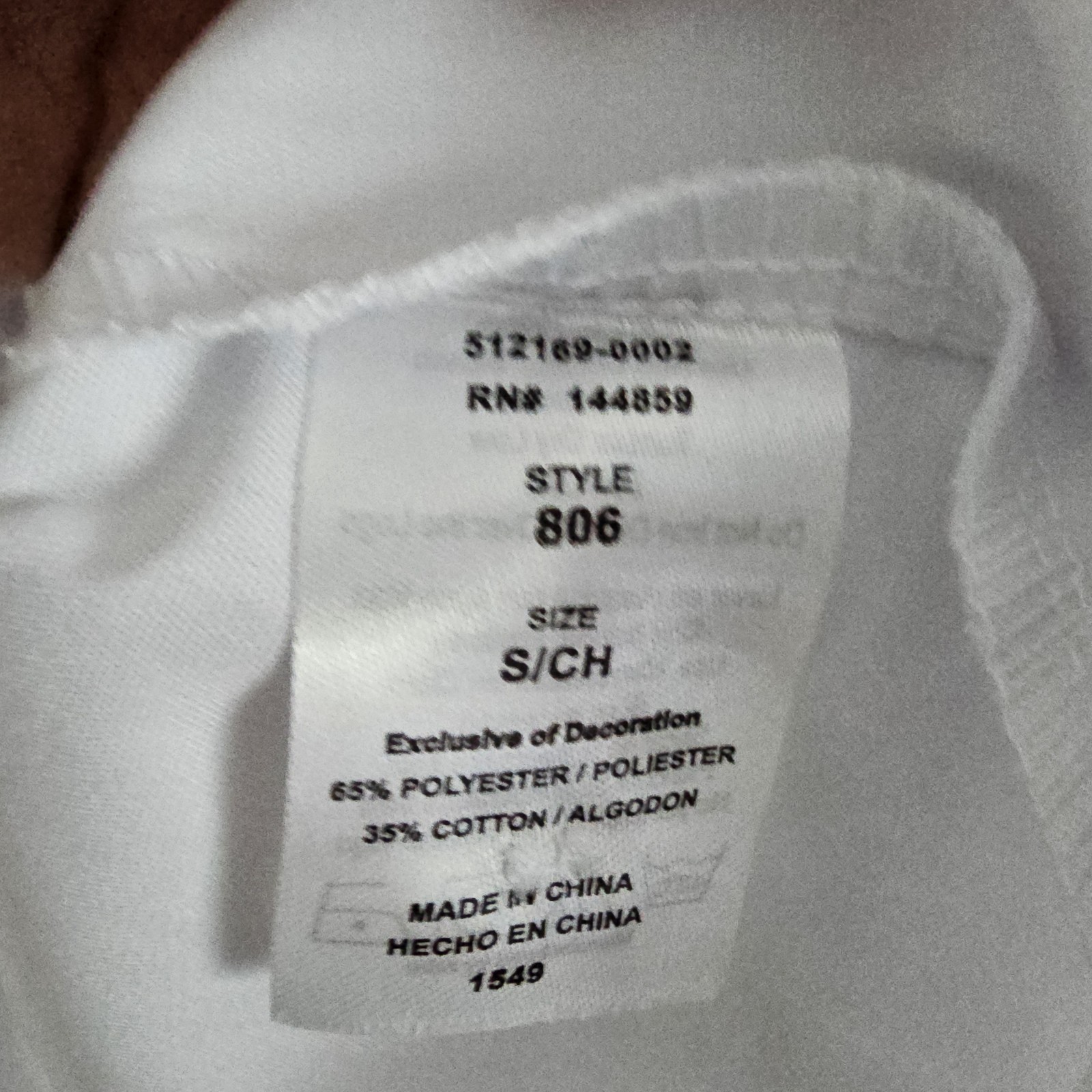 Lab Coat New Without Tag Size Small Adar Brand