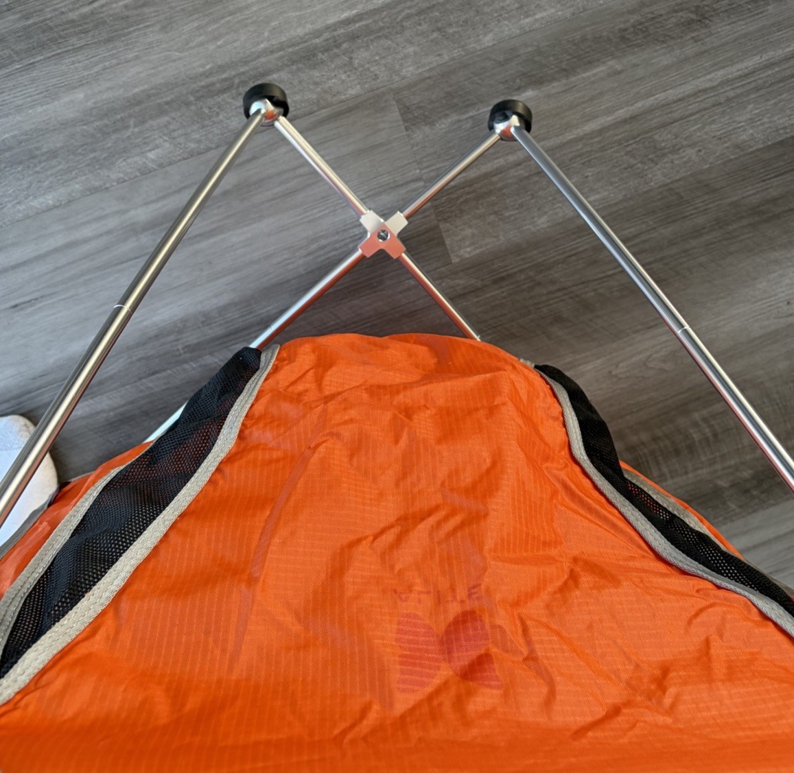 Alite Monarch Backpacking Camping Hiking Ultra Light Chair Orange Black