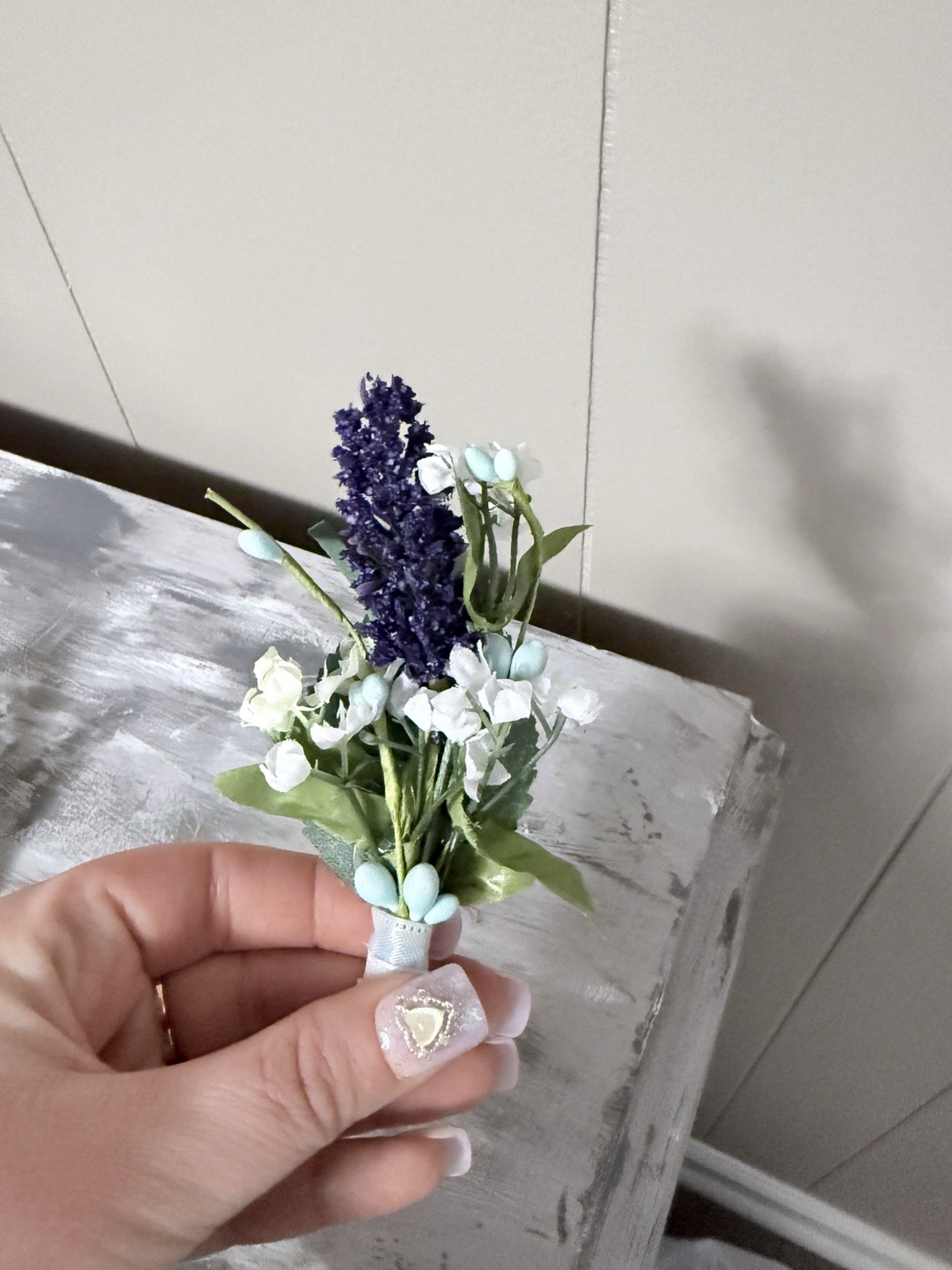 Wedding Boutonniere, Bouquet, Decor 15 Lot