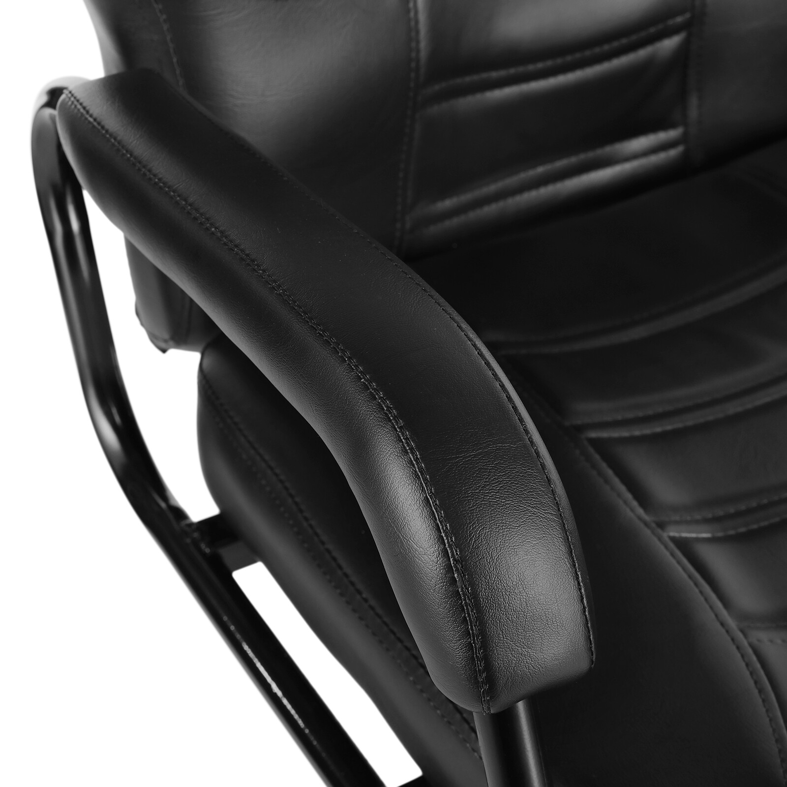 Artist hand Hydraulic Reclining Barber Chair Salon Beauty Spa Hair Styling Black