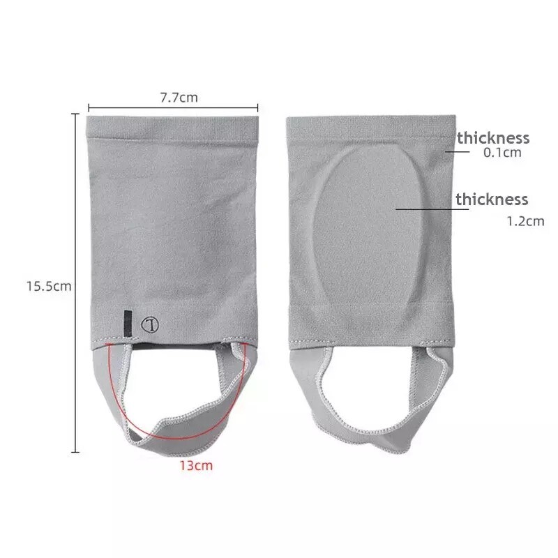 Compression Arch Support Plantar Fasciitis Gel Pad Brace Sleeve Ankle Foot Wrap