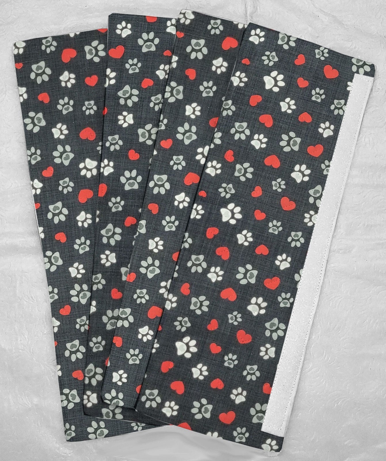 Puppy Love Dog Paws Refrigerator Oven Dishwasher Handle Covers (2 Colors)