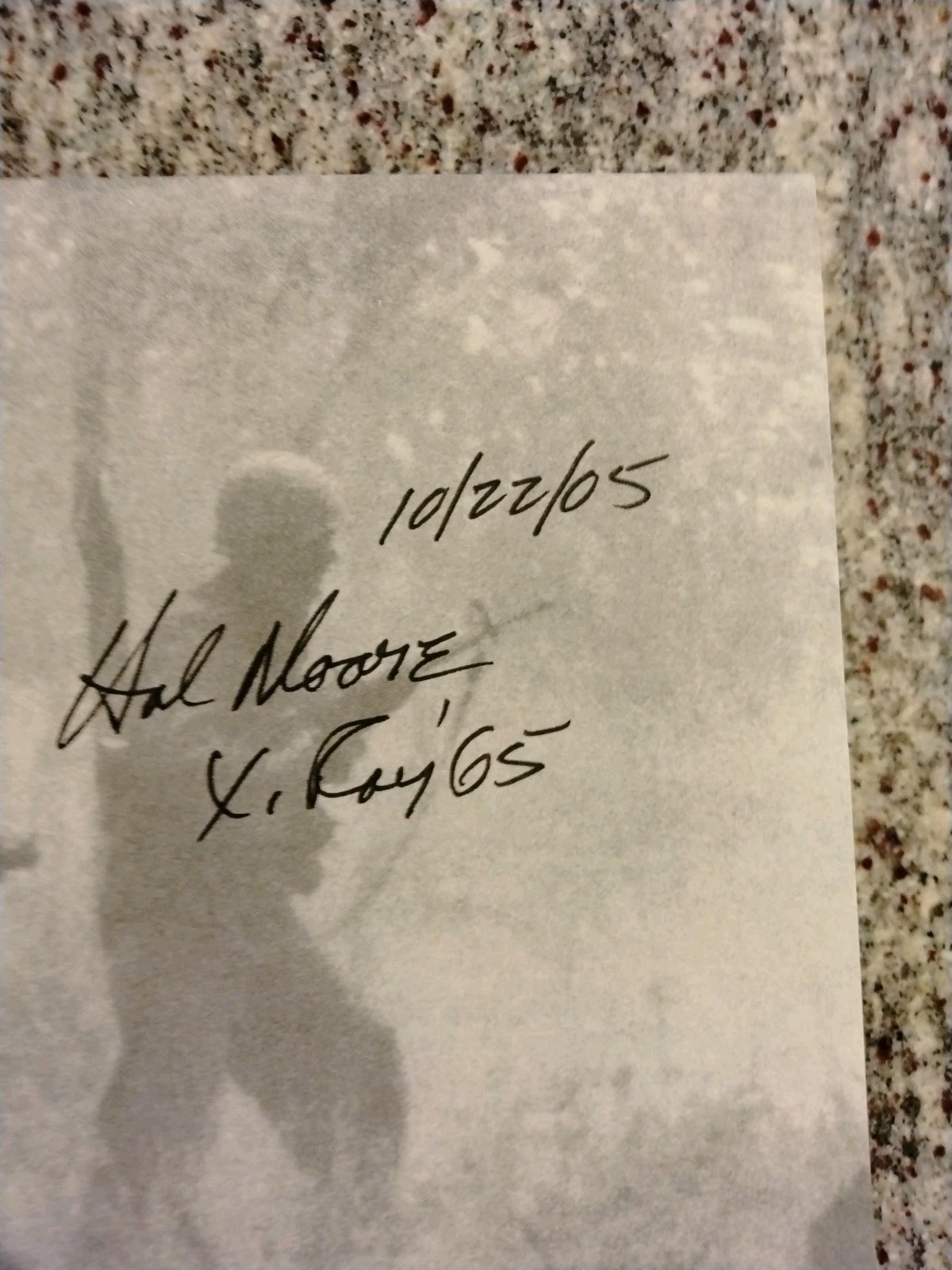 General Hal Moore Army We Were Soldiers Once And Young Vietnam Signed Ia Drang