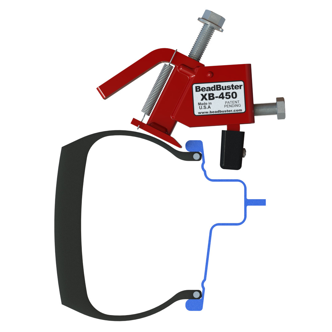NEW! BeadBuster XB-450: ATV TIRE BEAD BREAKER Tire Changing Tool, Made in USA