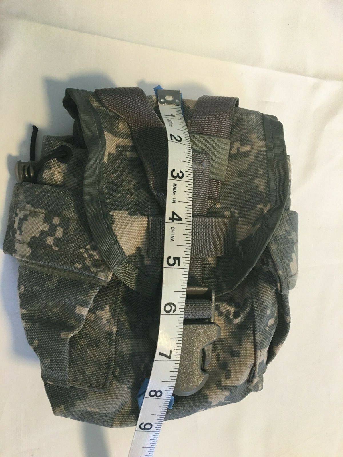 MOLLE II 1 QT Canteen / Utility Pouch ACU with OD Canteen VGC