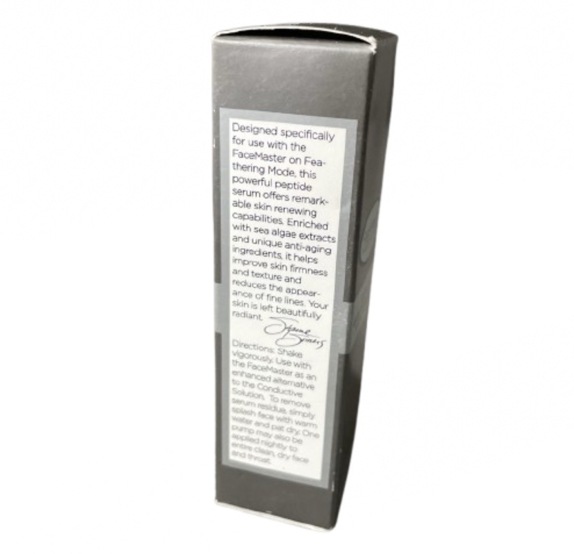 DermaWand High Frequency Facial Device + FaceMaster Peptide Serum Sealed