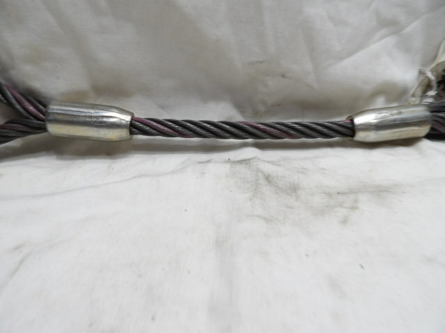 Lift-All 2 ft. 1/2" Wire Rope Steel Cable Lifting Sling 5.1 Ton