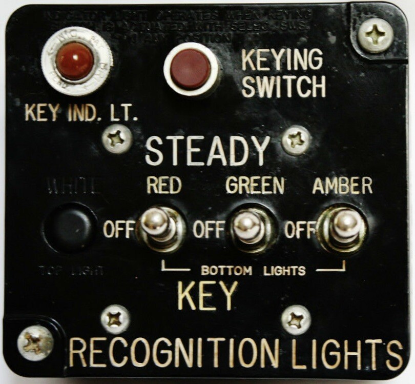 IFF Friend or Foe Identification Switch Box, NOS, WWII Aviation  INS-0116