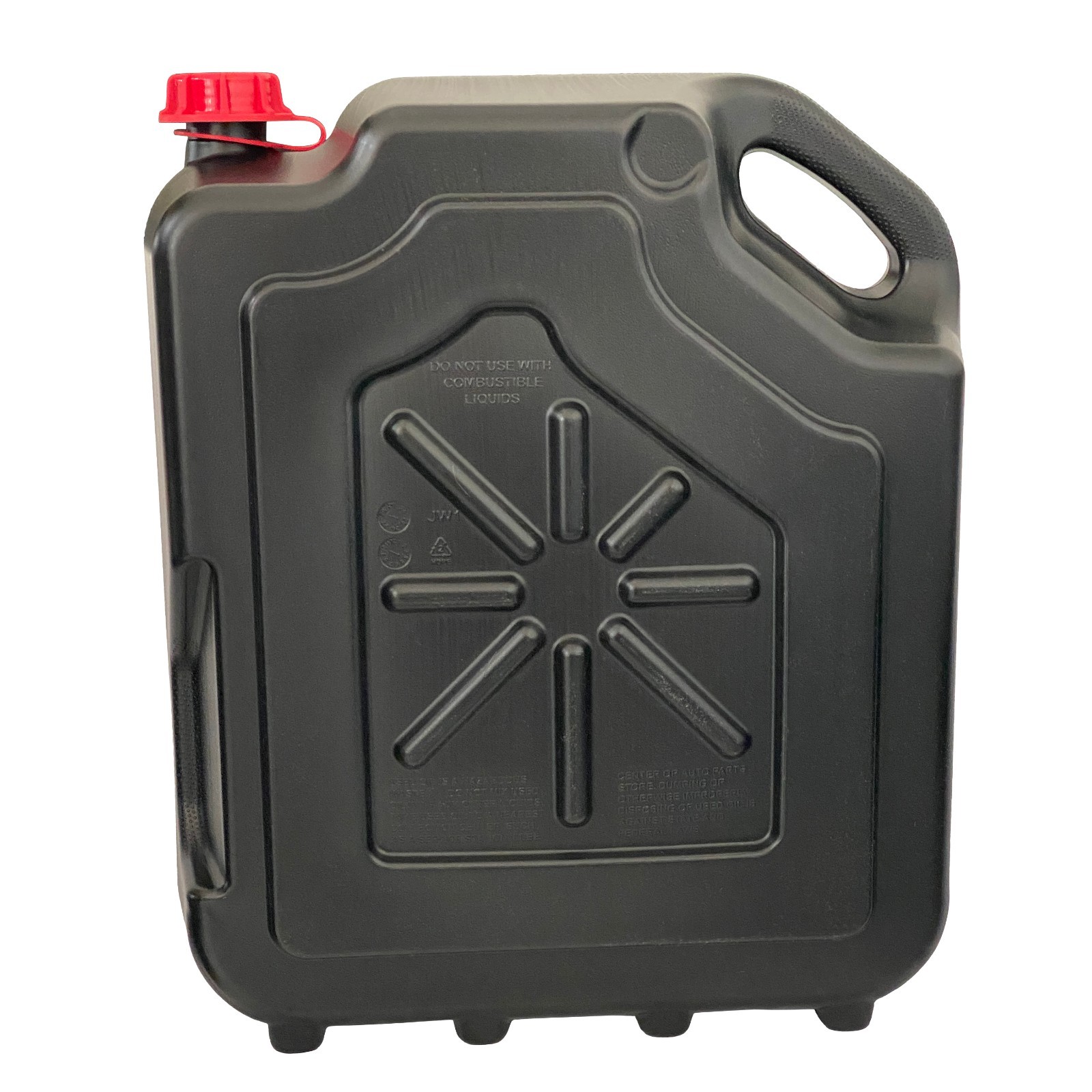 16 Quart Oil Drain Pan Leak-Proof Large Capacity Oil Change Container for Cars