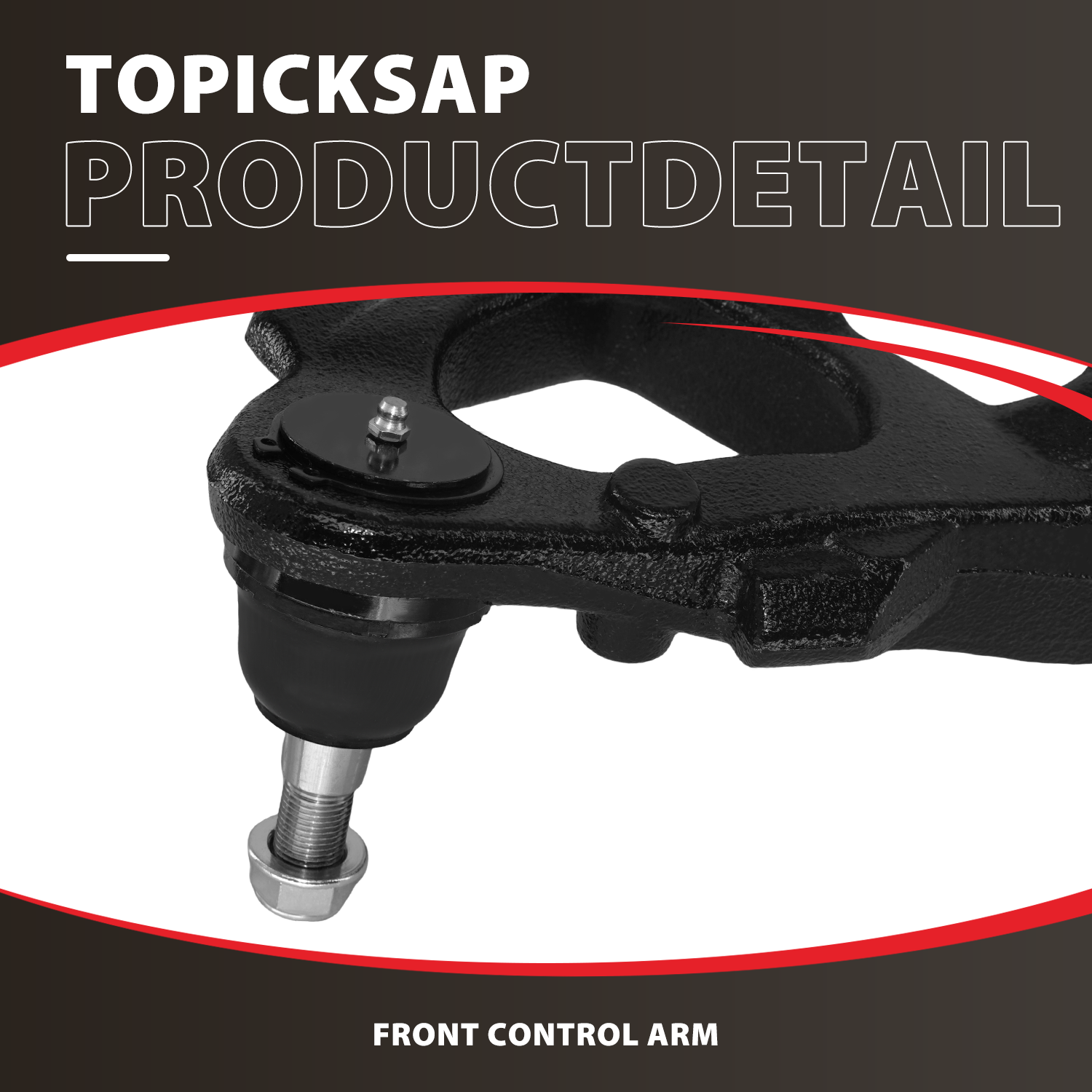 12 Front Upper Lower Control Arm Kit for 2007-2013 Escalade Chevy Silverado GMC