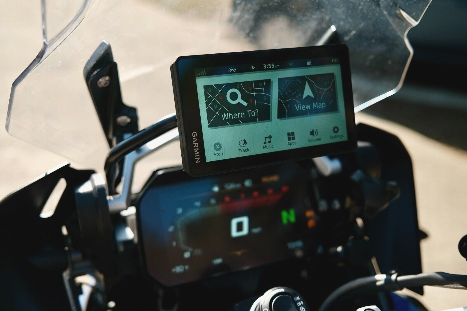 Garmin Zumo XT GPS Motorcycle Aluminum Metal Mount