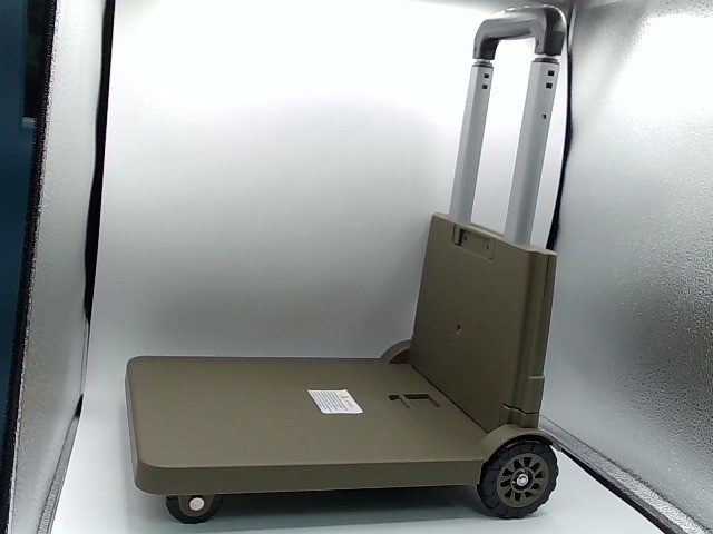 THEKHROZATH Folding Hand Truck, Green Utility Dolly Platform Cart 220LBS