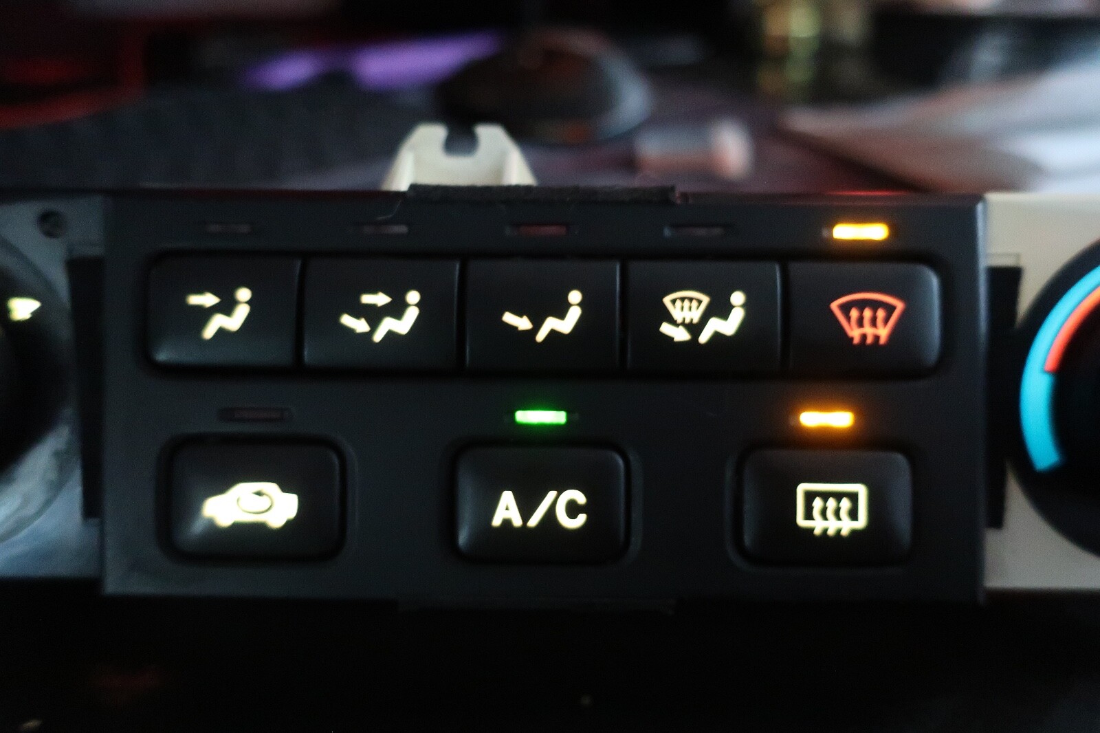 98 00 Honda Accord Climate Temp Control Unit Heater AC OEM