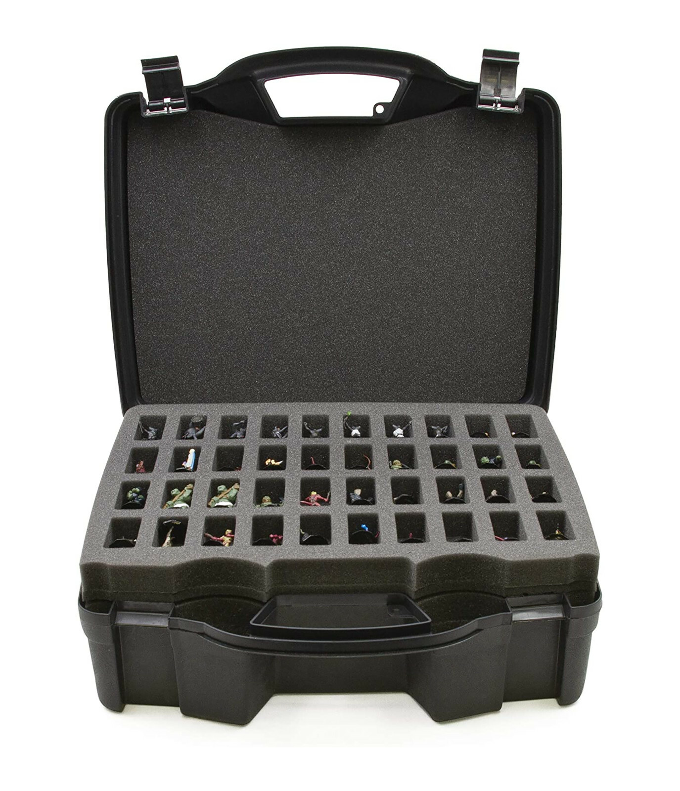 CM Miniature Hard Case 80 Slot Figurine Carrier for Miniatures for D&D and RPGs