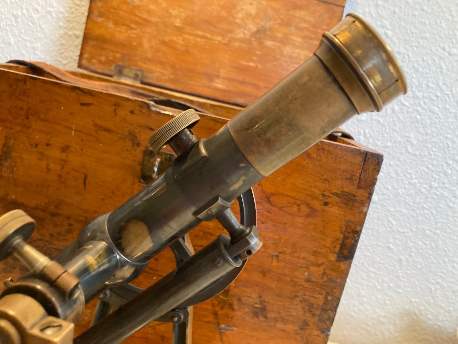 1906 KEUFFEL & ESSER SURVEYOR TRANSIT THEODOLITE ORIGINAL BOX