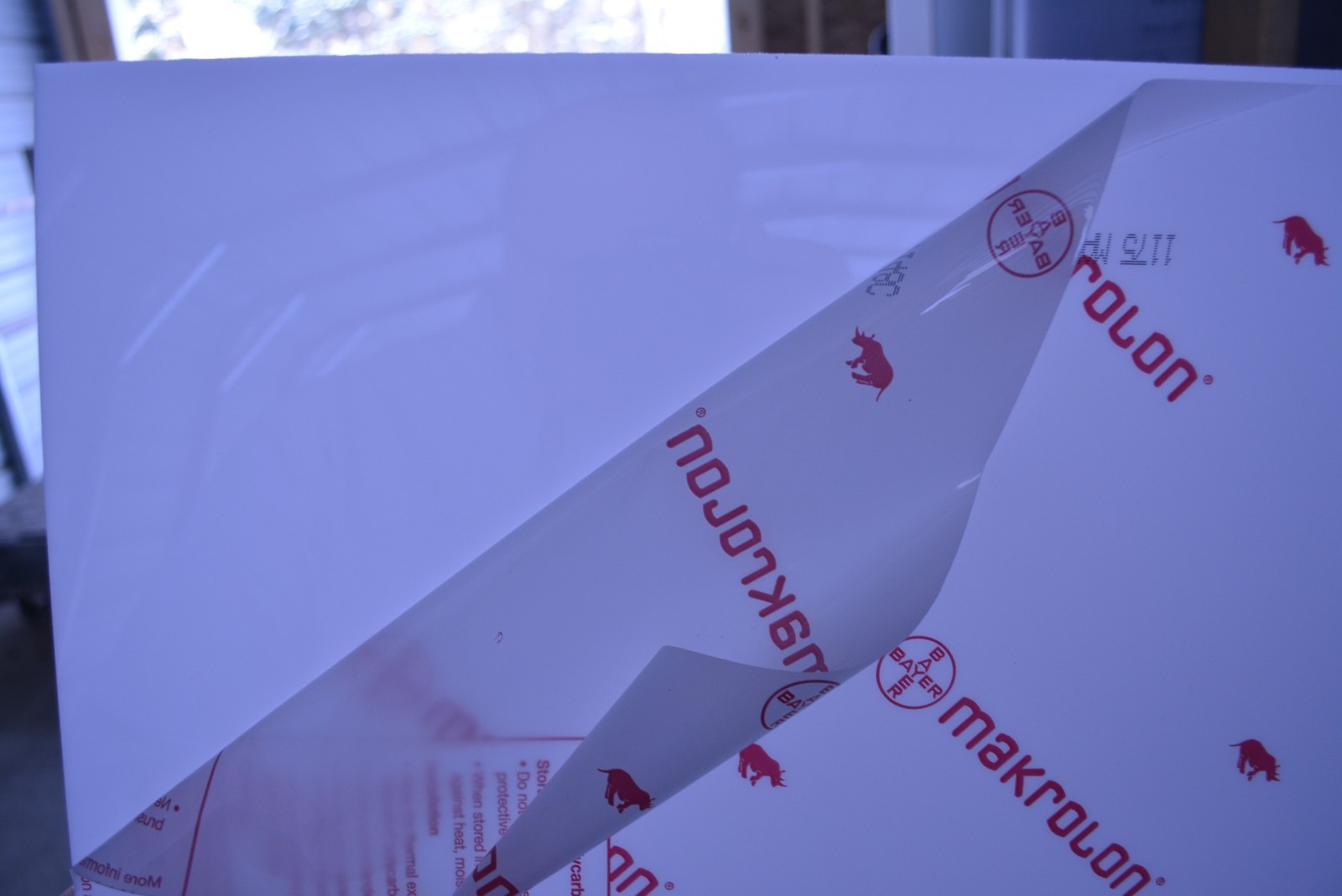 Colored Smoked Tinted polycarbonate sheet