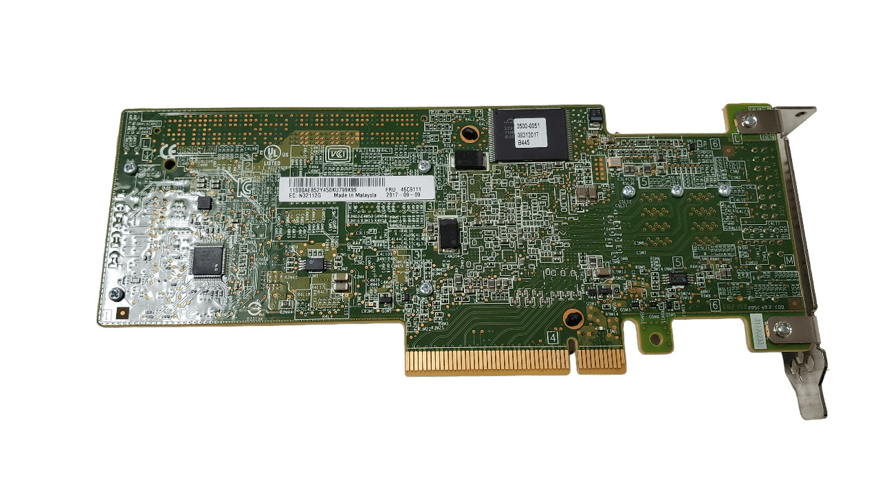 46C9111 IBM M5120 12Gb SAS Raid Controller w/ 1Gb Cache Half Height