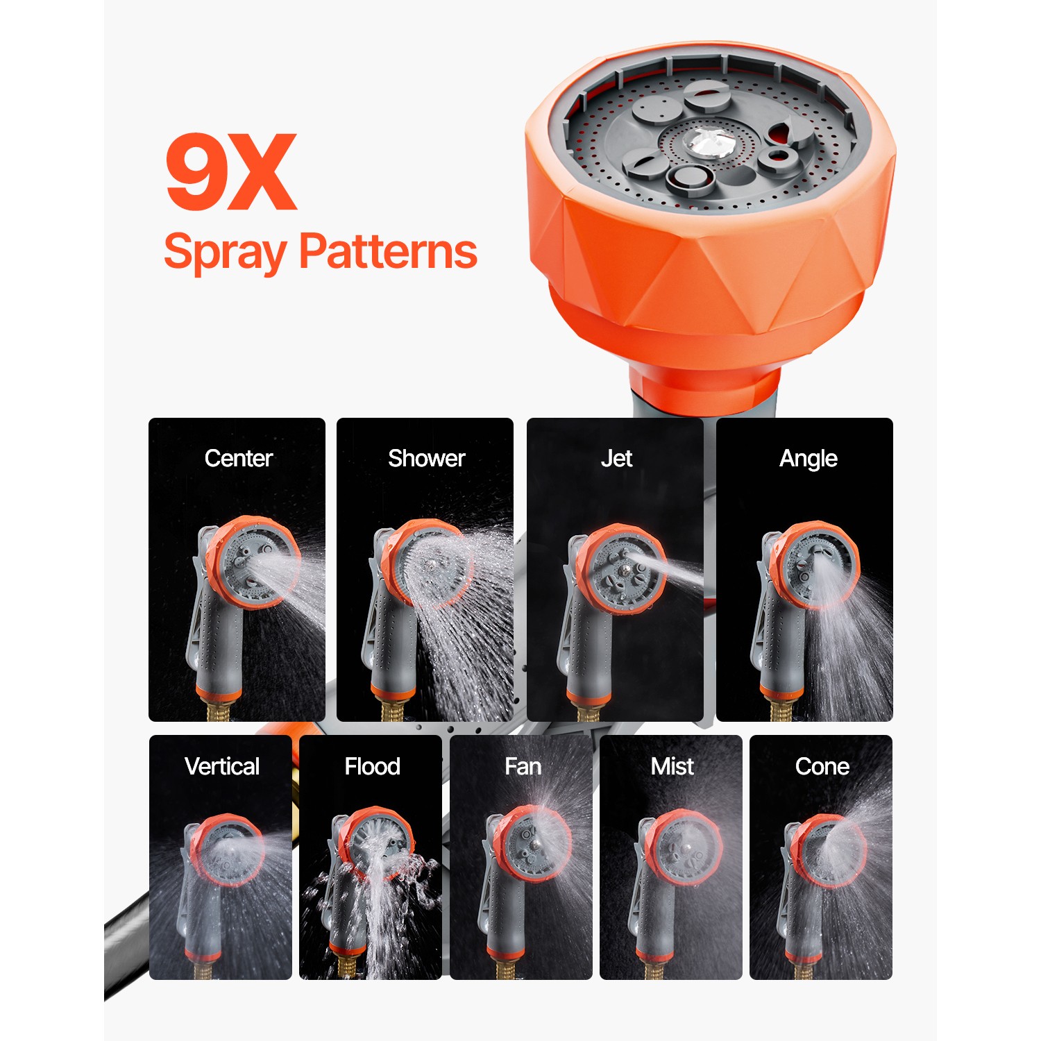 Retractable Garden Hose Reel 1/2 Inch x 145 ft Wall Mounted Garden Hose Reel