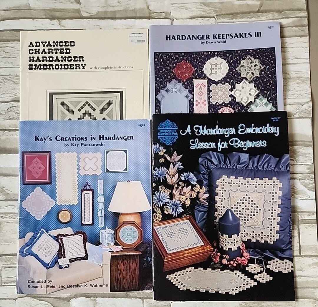 Hardanger Pattern 4 Books Beginner Keepsakes III Kay's Creations Advanced Chart