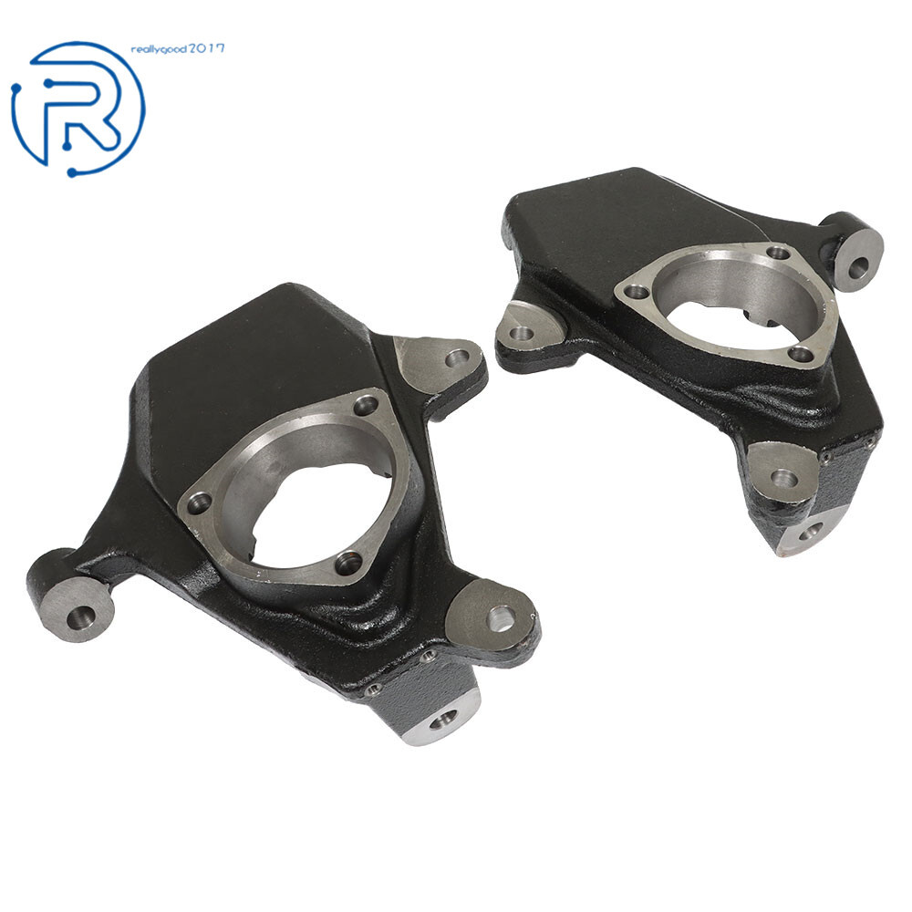 NEW 2" Drop Lowering Spindles For 07-17 Chevy Silverado GMC Sierra 1500 2WD 4WD