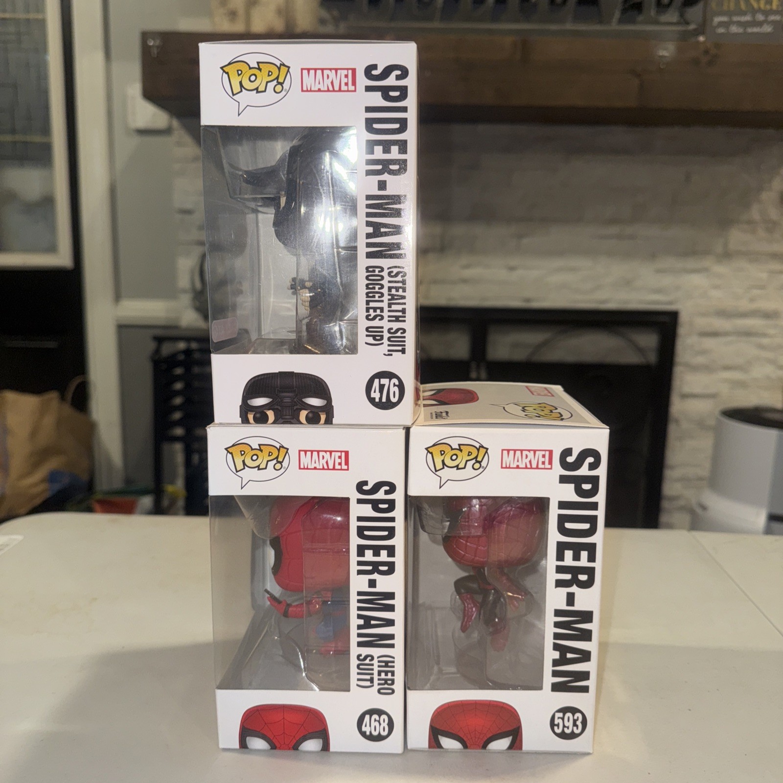 Funko Pop! Spider Man Lot Of 3