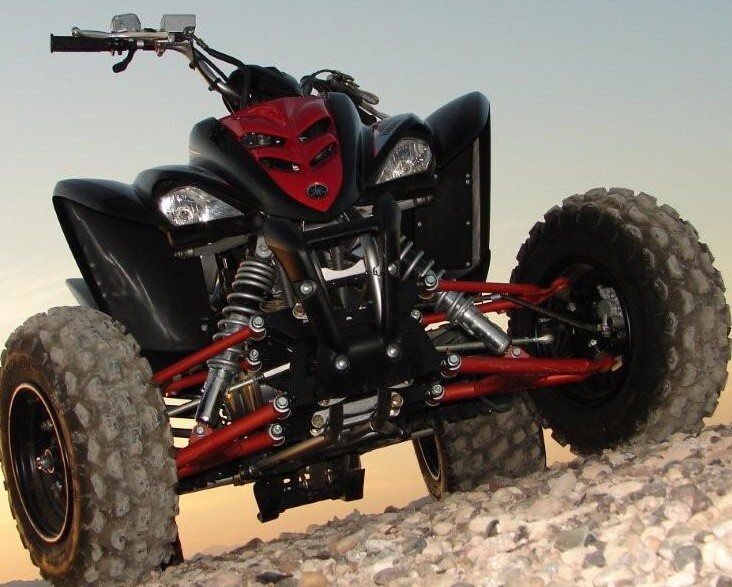 Yamaha Raptor 350 ATV Widening and Lowering Kit