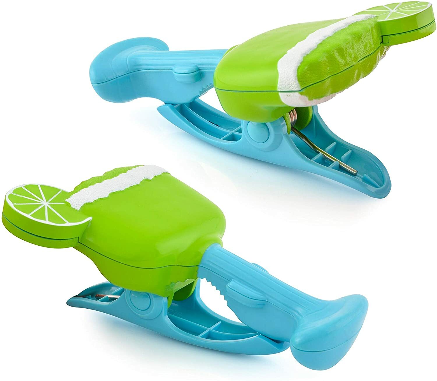 Beach Towel Holders, Clips, Set of Two, Lemon Cups Style