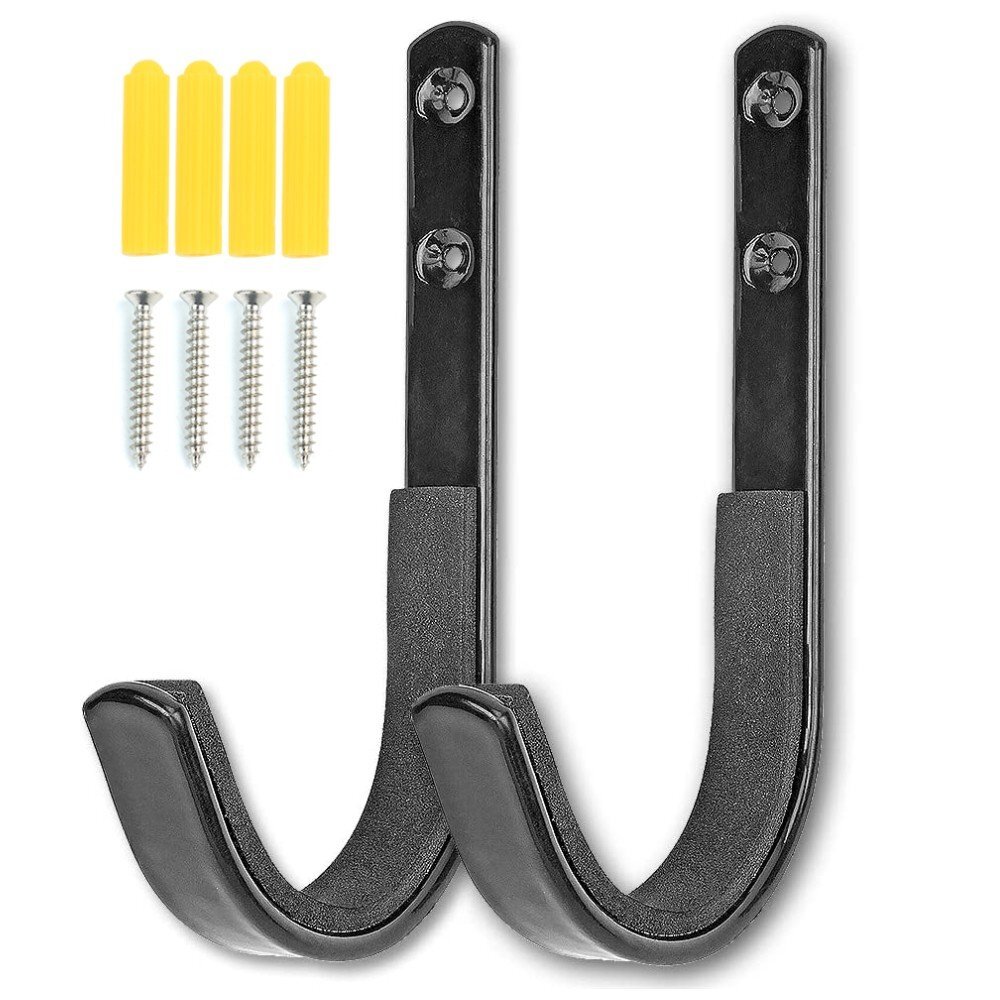 10Pcs Steel Gun Wall Mount Rack Storage Rifles Shotgun Hooks Hangers Archery Bow