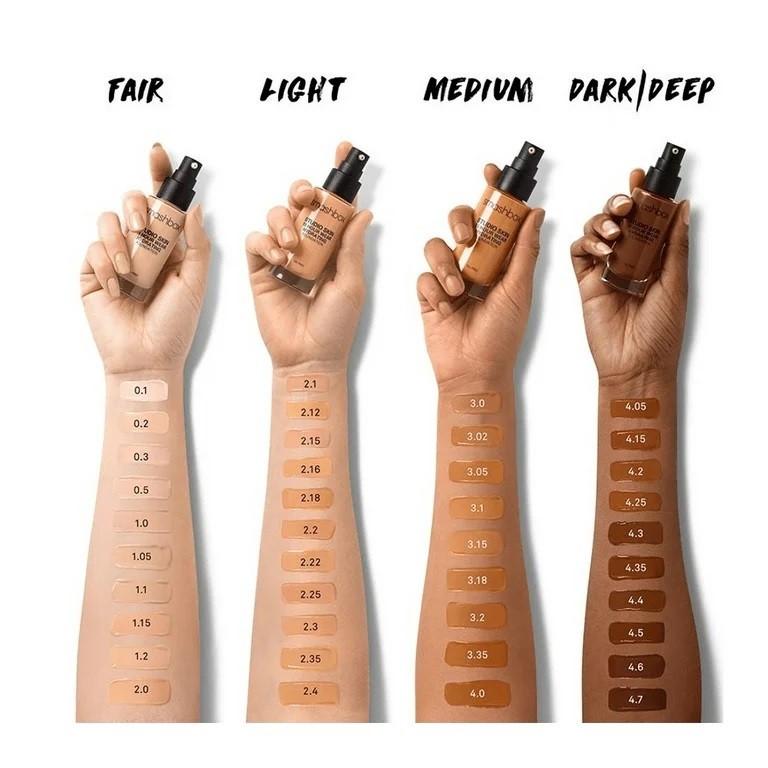 SMASHBOX STUDIO SKIN 15 HOUR WEAR HYDRATING FOUNDATION OIL FREE 1 OZ / 30 ML NIB