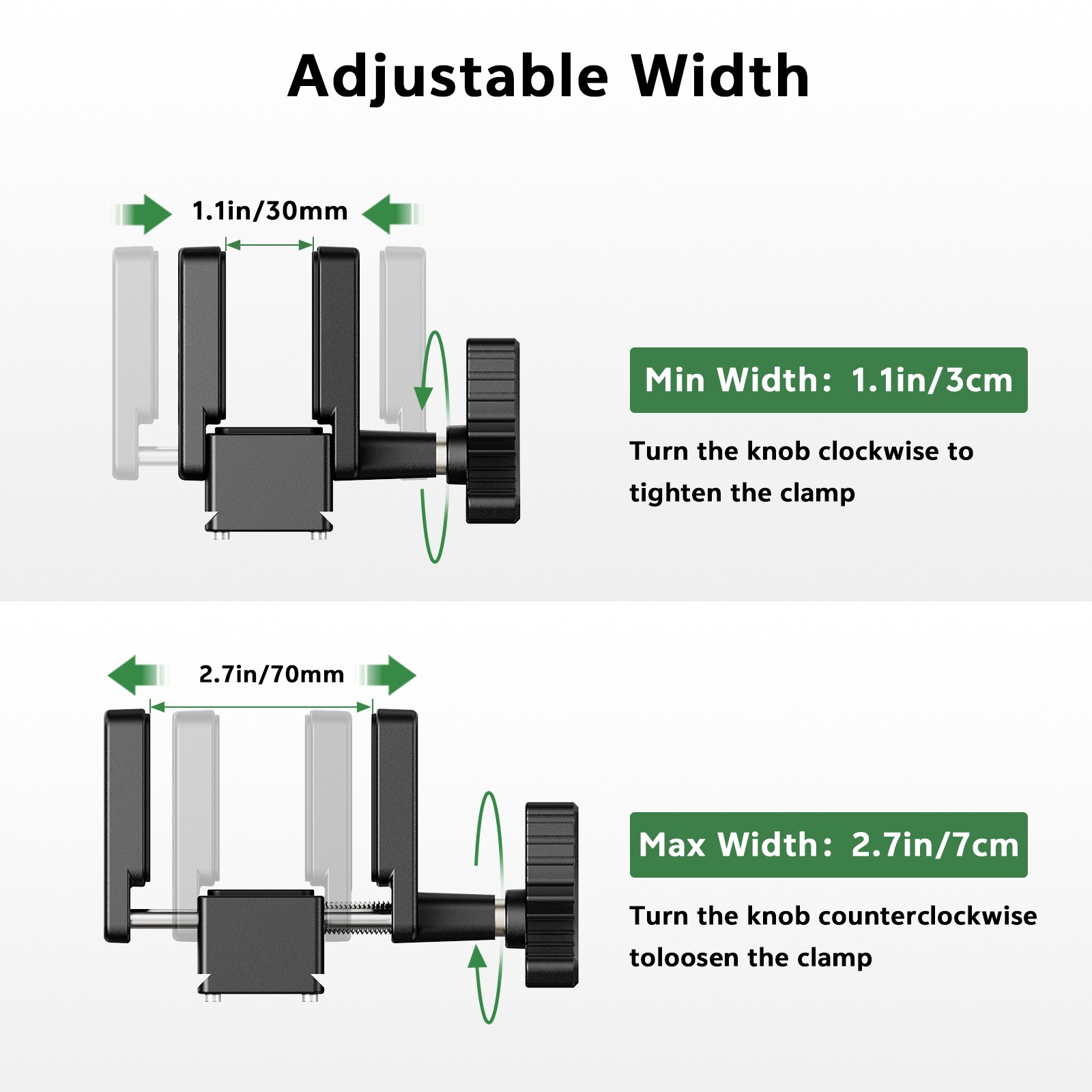 Manbily Saddle Mount Rifle Clamp Adapter for Hunting Tripod Arca Swiss QR Plate