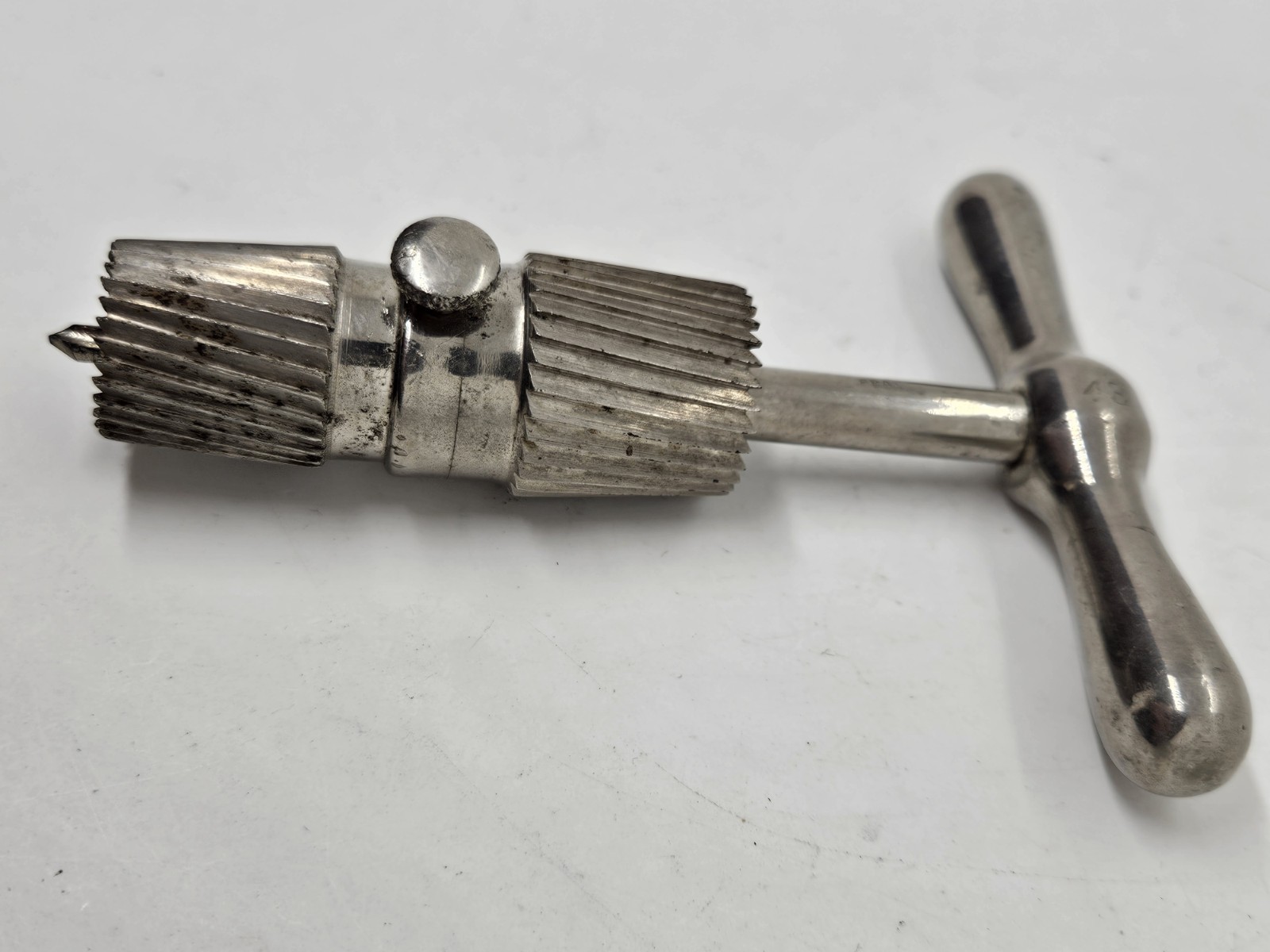 Antique 1800's Graduated Trephine Craneal Skull Bone Saw Trepanning 2 Sided Saw